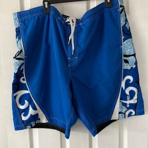 MENS XL SPEEDO SWIM TRUNKS